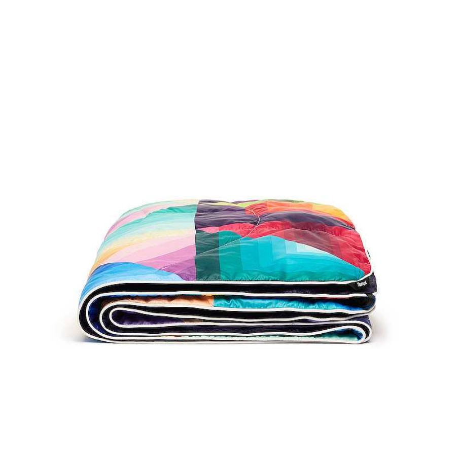 Blankets Rumpl Nanoloft® Puffy | Nanoloft® Travel Blanket - Nathan Brown - Cozy Dimensions