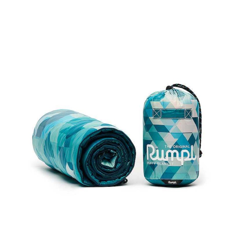 Blankets Rumpl Original Puffy | Original Puffy Blanket - Junior Geo Blue