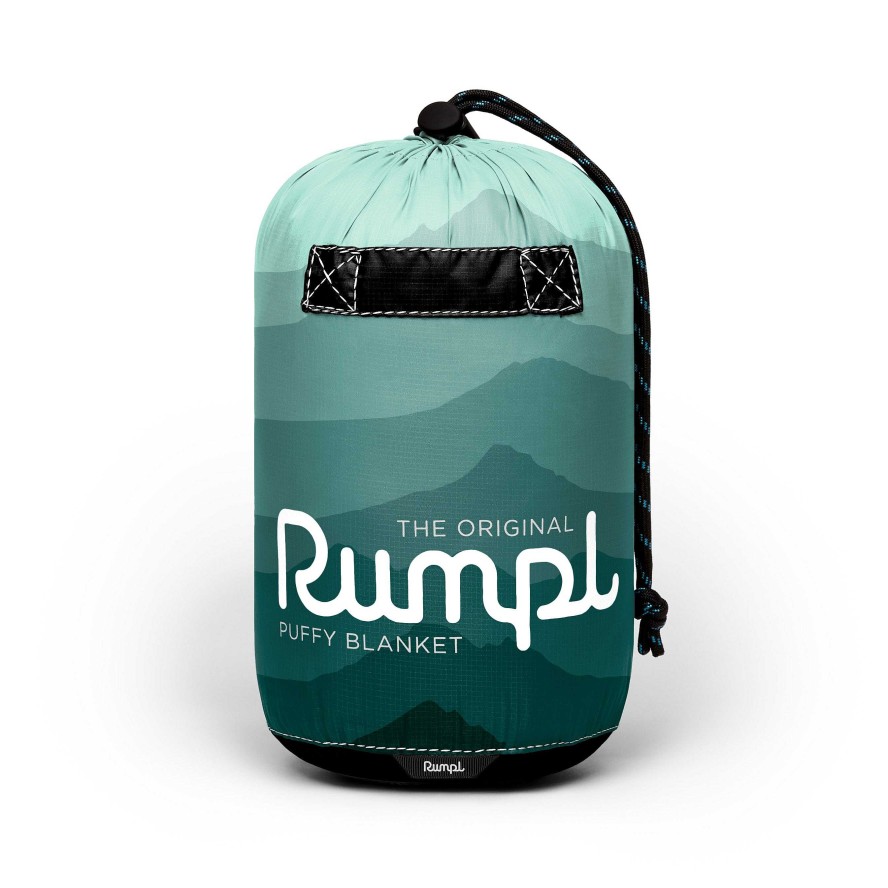 Blankets Rumpl Original Puffy | Original Puffy Blanket - Junior Cascade Fade Green