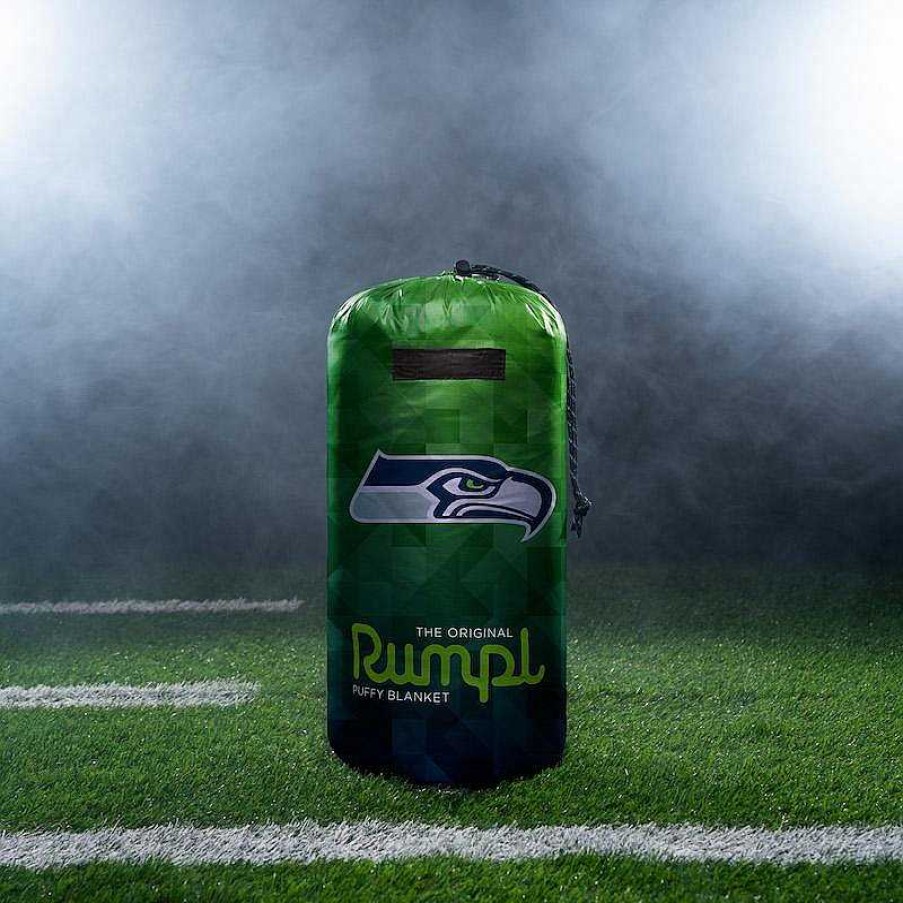 Prints Rumpl Nfl | Original Puffy Blanket - Seattle Seahawks Geo