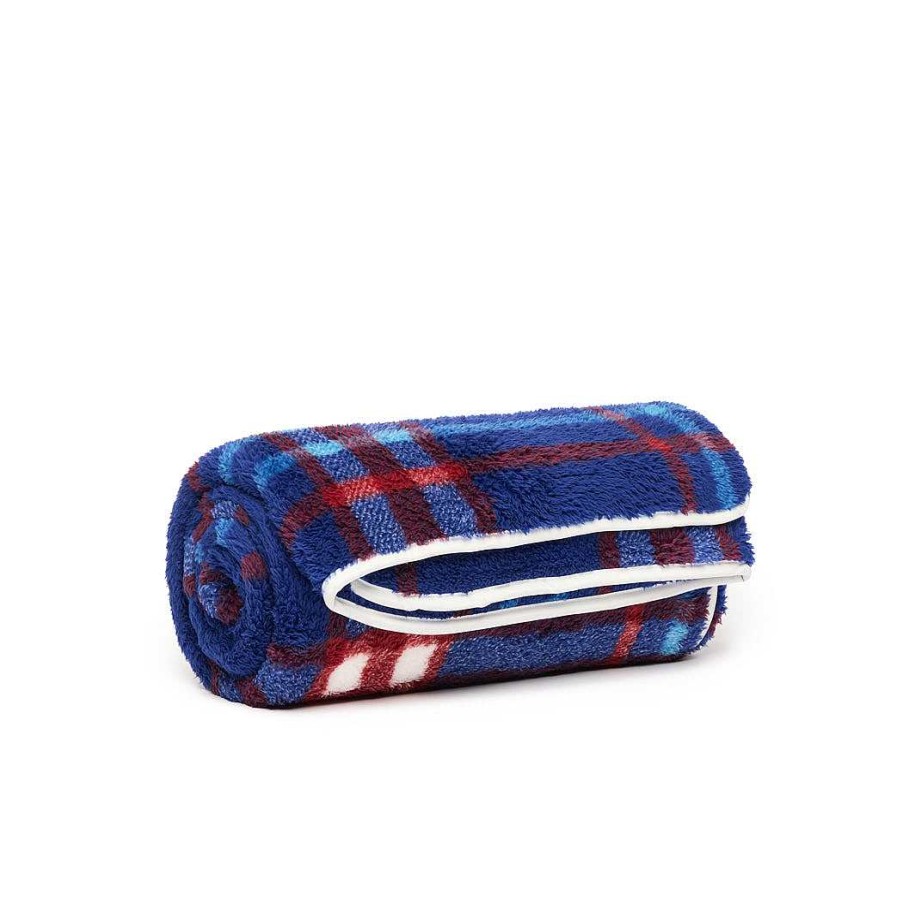 Blankets Rumpl Sherpa Fleece | Sherpa Fleece Blanket - Lakeside Plaid