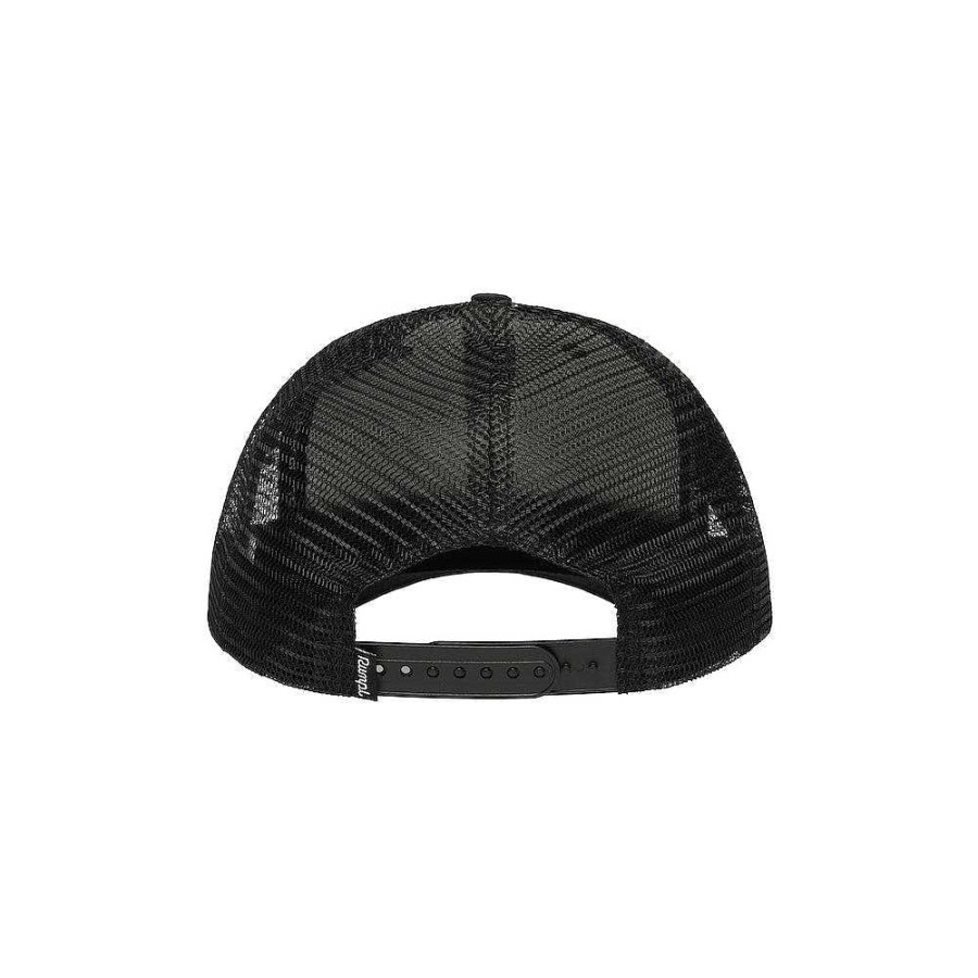 Gear & Apparel Rumpl Apparel | Trucker Hat - Black Logo Mesh