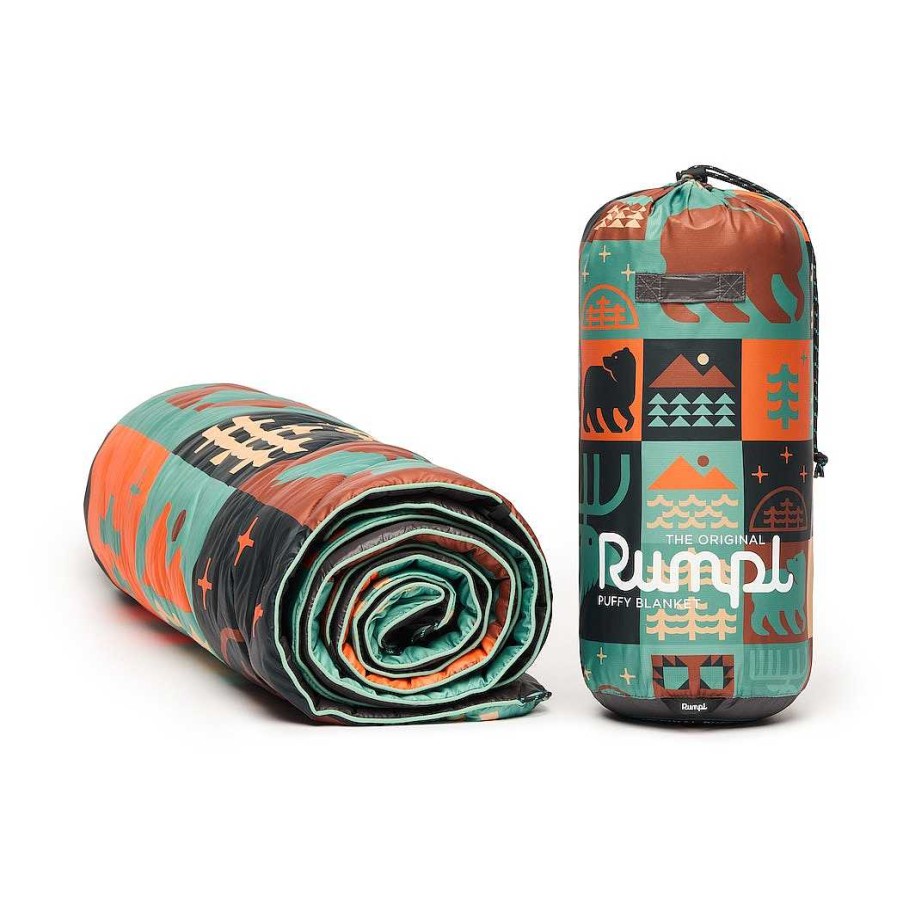 Blankets Rumpl Original Puffy | Original Puffy Blanket - Forest Cabin