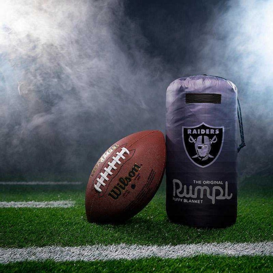 Prints Rumpl Nfl | Original Puffy Blanket - Las Vegas Raiders