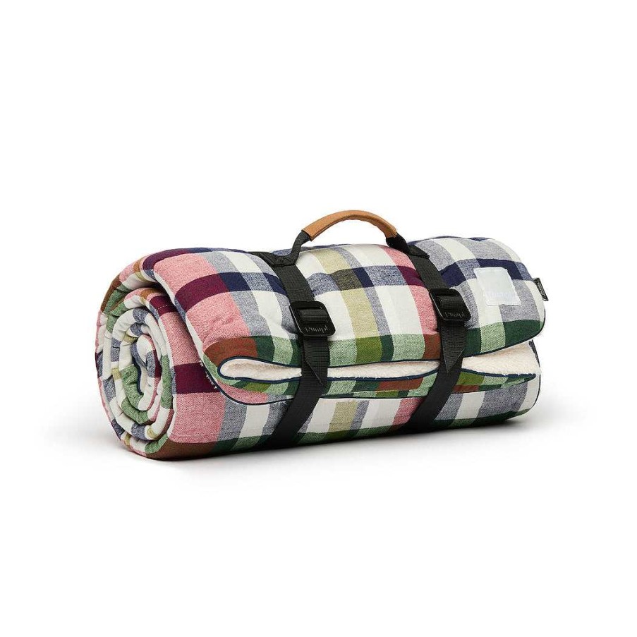 Blankets Rumpl Flannel Sherpa | Flannel Sherpa Blanket - Sequoia Plaid