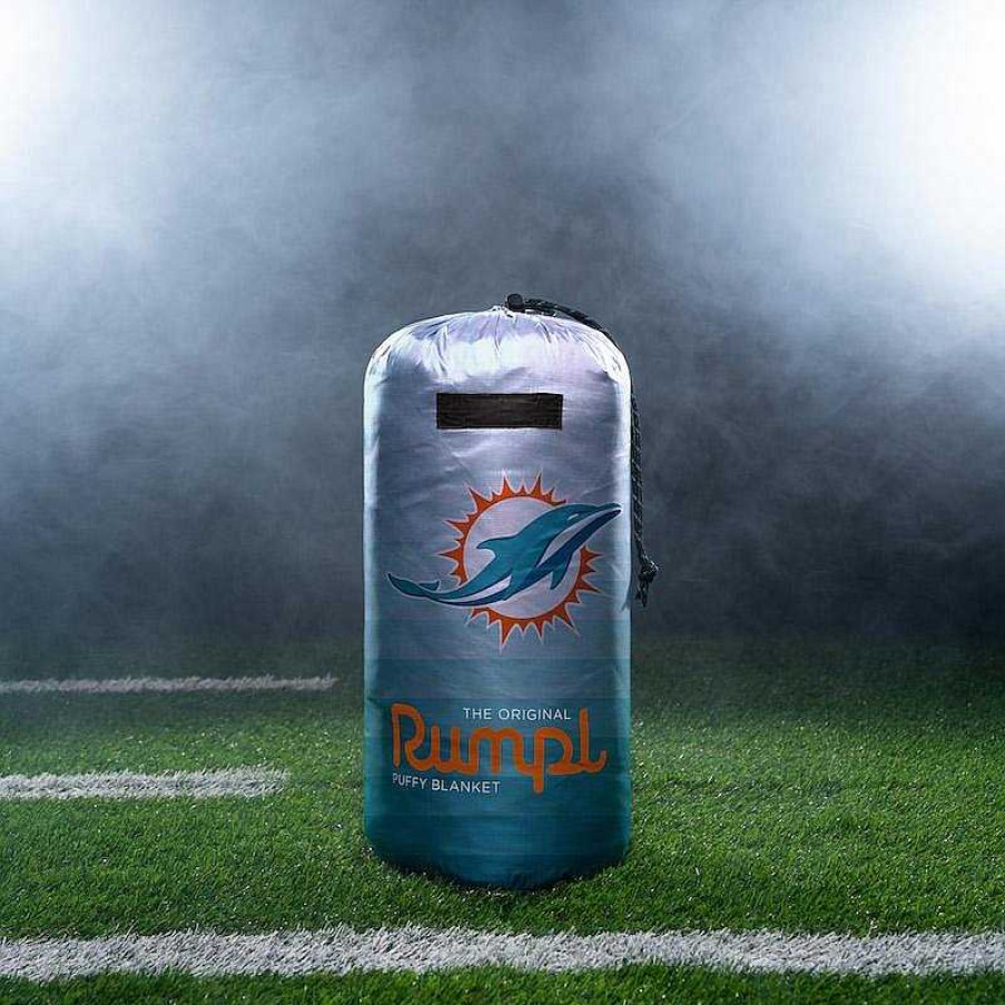 Prints Rumpl Nfl | Original Puffy Blanket - Miami Dolphins