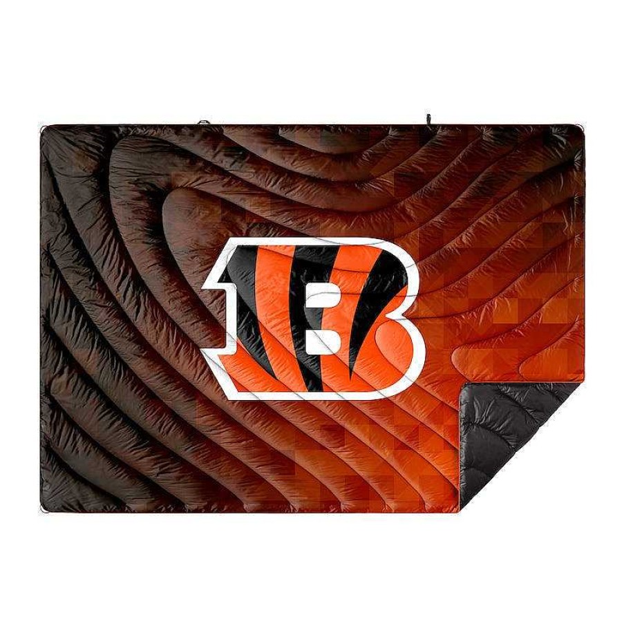 Prints Rumpl Nfl | Original Puffy Blanket - Cincinnati Bengals Geo