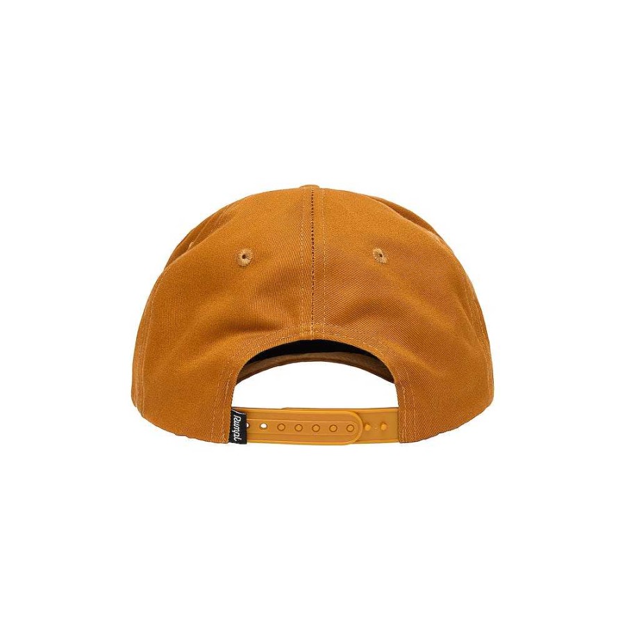 Gear & Apparel Rumpl Apparel | Snapback Hat - Cardiff Brown Green Logo Patch