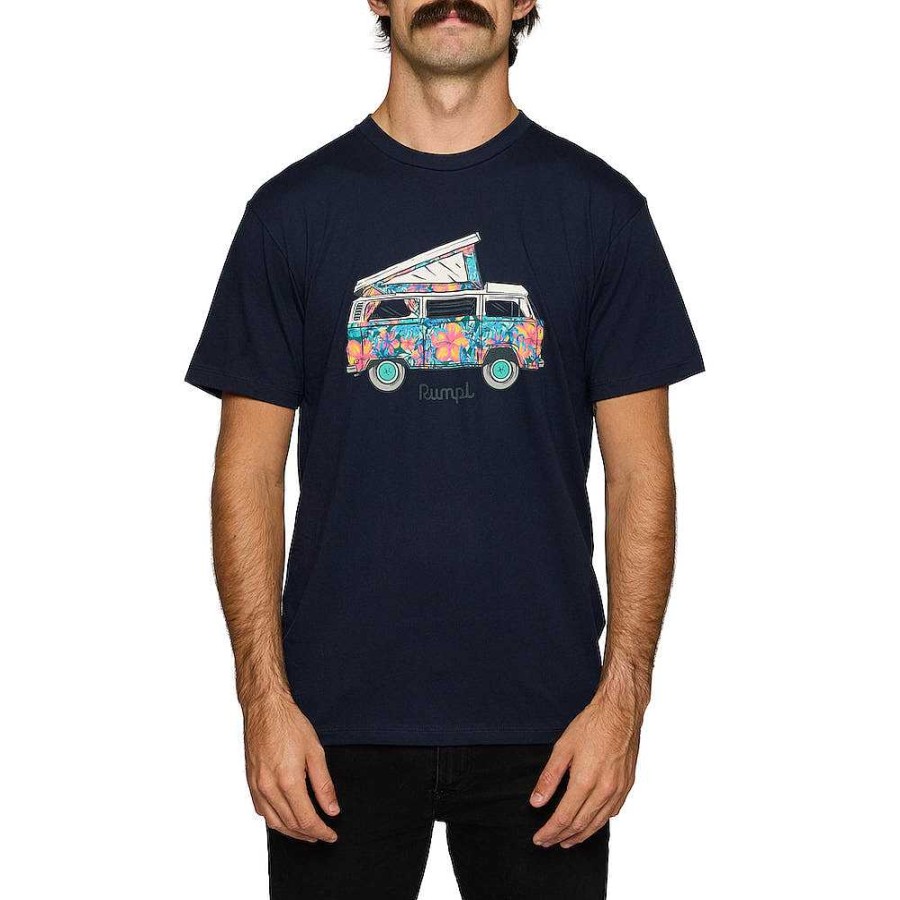 Gear & Apparel Rumpl Apparel | Tee Shirt - Midnight Navy Blue Hawaii Van